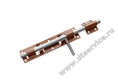 Zasov_dvernoy_ZD-300_korichneviy_metallik